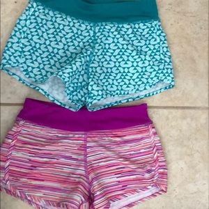 Girls athletic shorts
